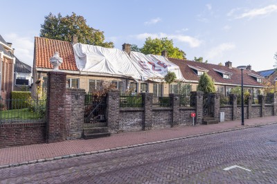Renovatiewerk historische woningen Hofmeijerstraat Oldenzaal gestart