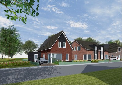 Alle vier woningen Noord Deurningen onder optie