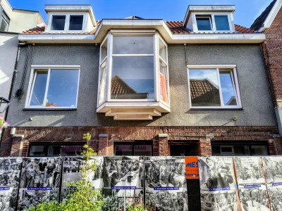 Ook de buitenkant van het pand ondergaat een transformatie. Kijk maar goed want straks herken je het niet meer!