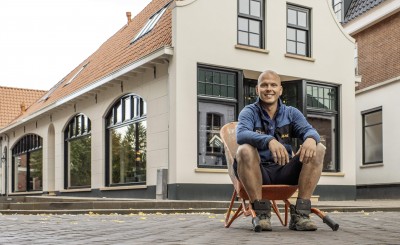 Ivo Peters – specialist restauratietimmerwerk bij aannemersbedrijf Warmes in Twente.