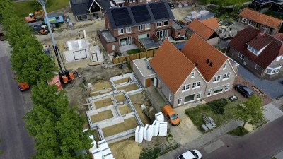 Bouw laatste woningen ’t Möske tegelijk gestart
