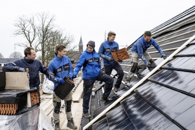 Pannenbier op eigen nieuwbouw