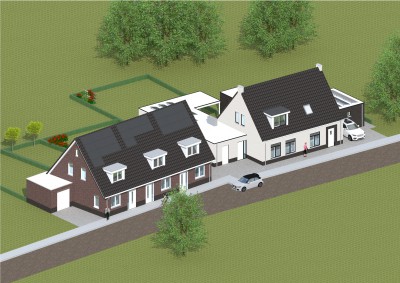 Warmes bouwt vijf woningen aan Zuudplas in Noord Deurningen
